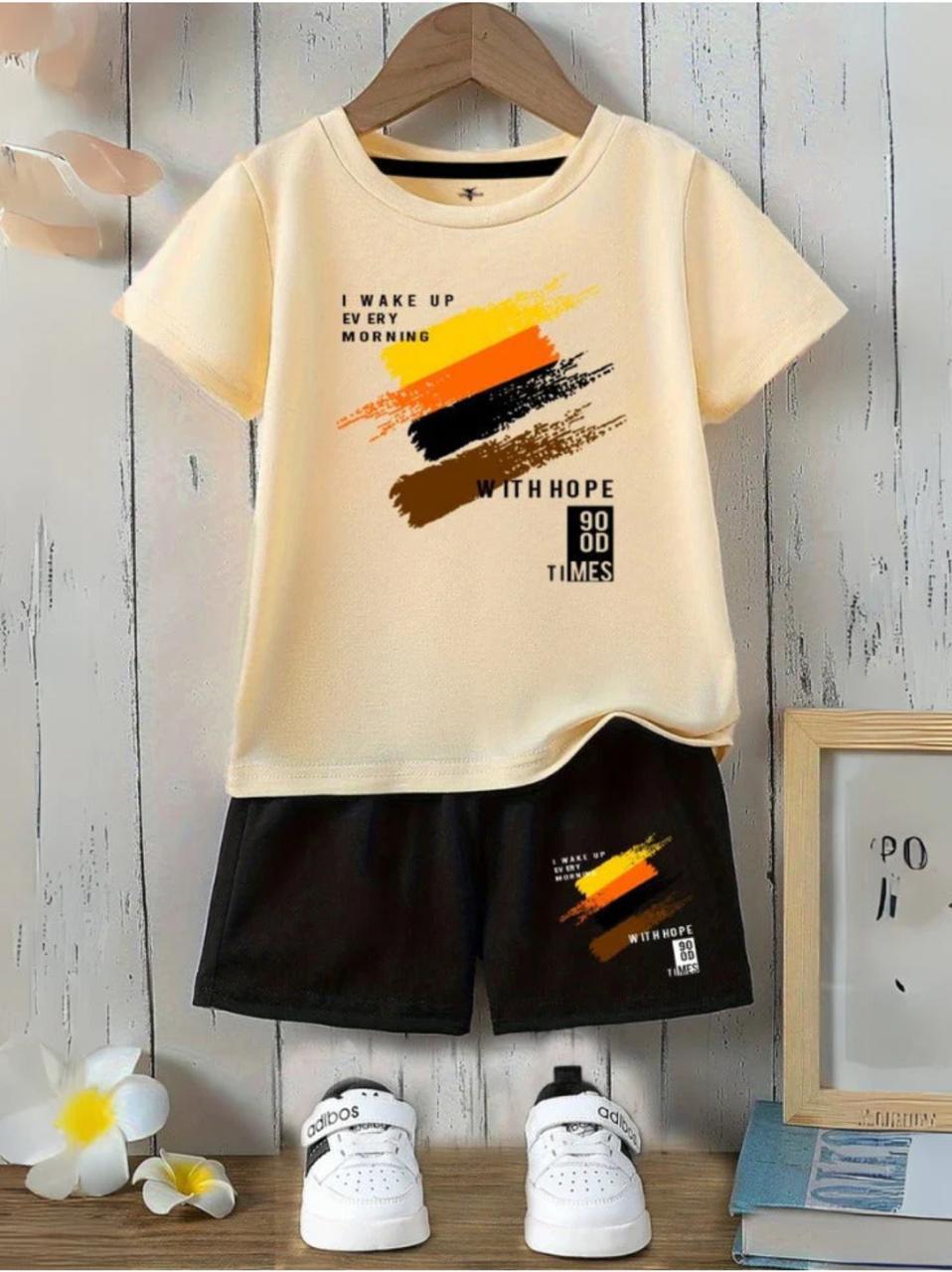 I Wake-Up T-Shirt & Shorts
