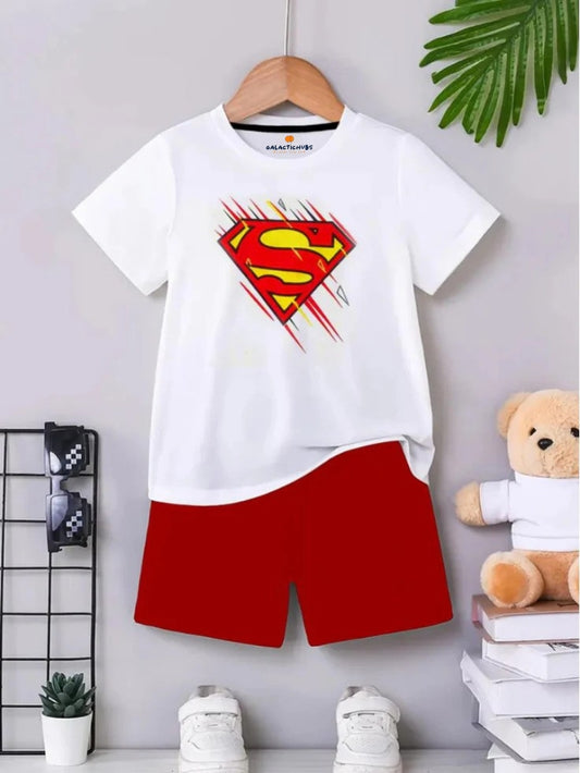 Galactic Hubs Super ManT-Shirt & Shorts