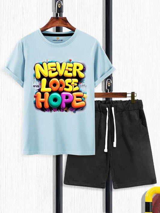 Galactic Hubs Never Lose Hops Sky blue T-Shirt & Short