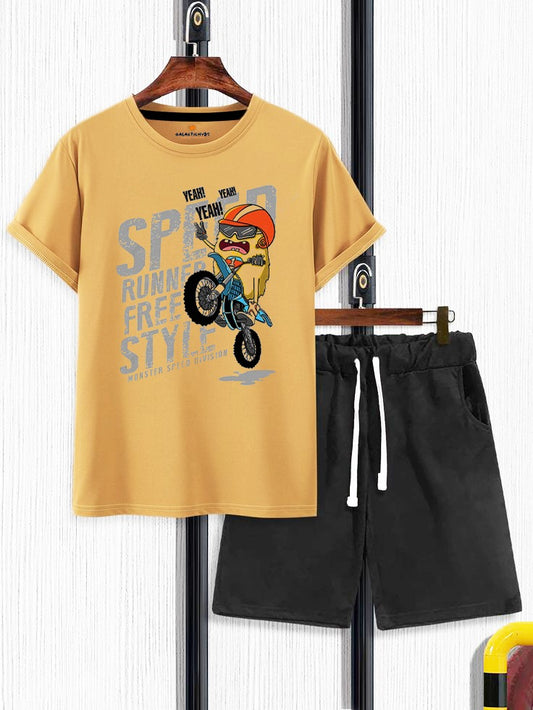 Speed Runner Yellow T-Shirt & Short