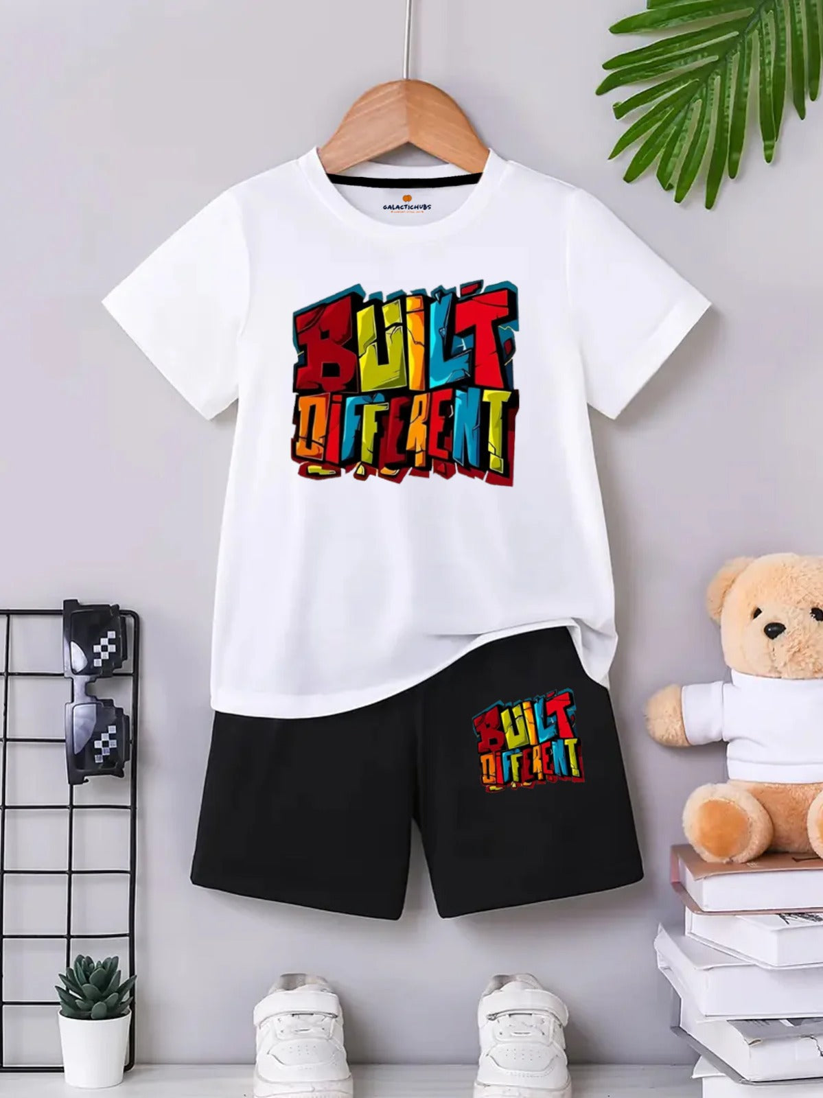 Built Different T-Shirt & Shorts