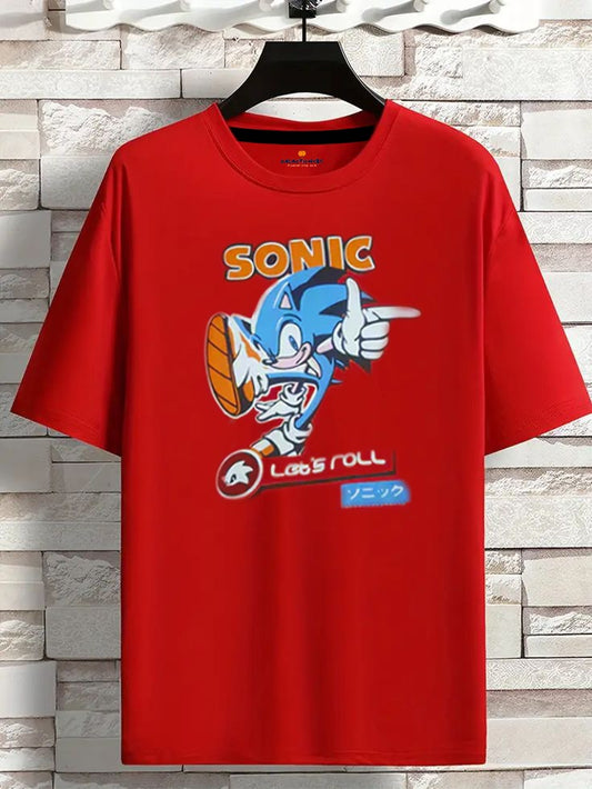 Galactic Hubs Red Sonic T-Shirt