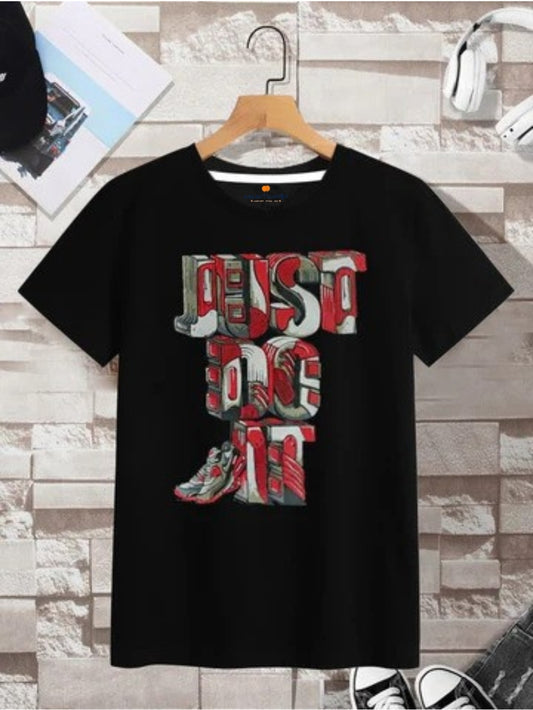 Galactic Hubs Just Do It (Black) T-shirt