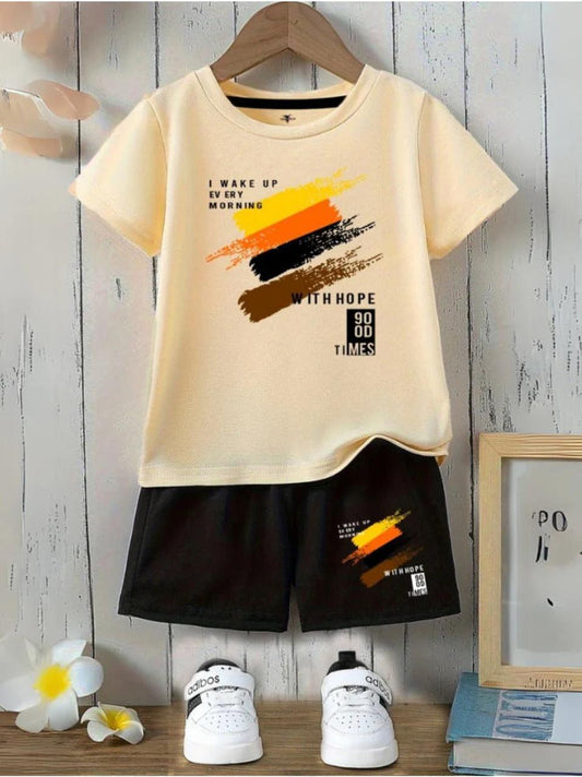 I Wake-Up T-Shirt & Shorts