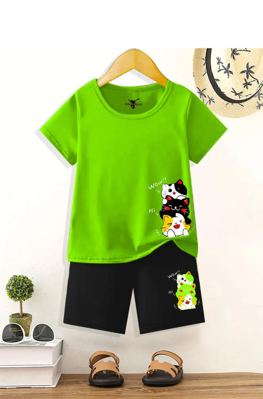 WOW CATS T-Shirt & Shorts